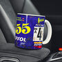 Colin Mcrae 1995 Impreza Rally Racing Car Mug Classic Motorsport Coffee Cup Gift, thumbnail 3 of 7