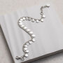 Sterling Silver Sequin Charm Bracelet, thumbnail 1 of 5