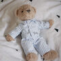 Gentleman Ted In Pyjamas Soft Bear Toy For Baby And Toddler, thumbnail 3 of 11