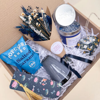 Navy Gift Box With Candle, 3 of 4