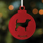 Personalised Pet Christmas Tree Decoration, thumbnail 3 of 6
