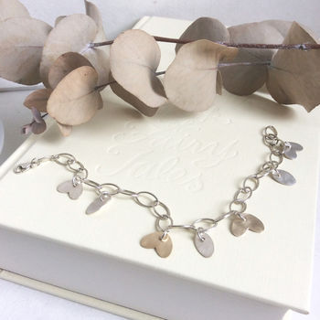 Silver And Gold Petals Bracelet, 3 of 5