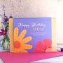 Happy Birthday Gardening Gift For Mum / Her Journal And Luxury Gloves, thumbnail 1 of 10