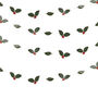 Garland Foiled Holly Leaves, thumbnail 2 of 2