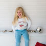 Personalised Kids Polar Bear Family Christmas Jumper, thumbnail 8 of 10