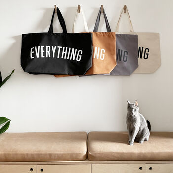 'Everything' Tan Really Big Bag, 7 of 9