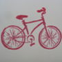 Set Of Five Bicycle Gift Tags, thumbnail 8 of 8