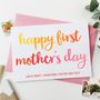 Personalised First Mother's Day Card, thumbnail 2 of 2