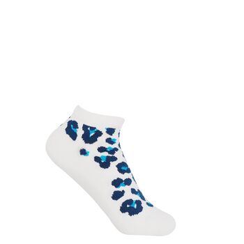 Leopard White And Pink Women's Trainer Socks Bundle, 2 of 7