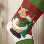 Personalised Traditional Children's Christmas Stocking, thumbnail 4 of 5
