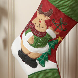 Personalised Traditional Children's Christmas Stocking, 4 of 5