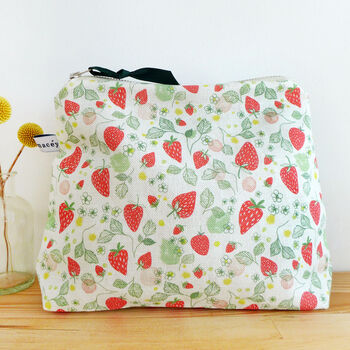 Strawberries Tall Pouch, 2 of 4