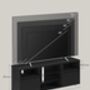 Tv Stand Cabinet With LED Lights 70 Inch Modern Tv Unit, thumbnail 11 of 12
