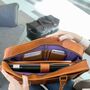 Personalised Leather Laptop Briefcase Satchel ‘Loxley', thumbnail 6 of 10