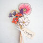 Bouquet Of Wooden Wildflowers, thumbnail 12 of 12