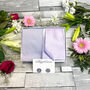 Hydrangea Wedding Tie Set, thumbnail 6 of 10
