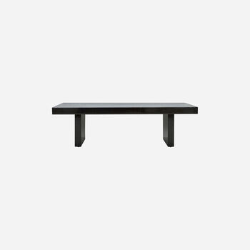 Brick Glossy Black Tiled Coffee Table, 4 of 4
