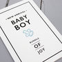 New Baby Boy Card, thumbnail 3 of 4