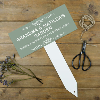 Personalised Enamel Sign For Grandparents, 4 of 4