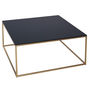 Square Coffee Table Brass Bass, thumbnail 2 of 2