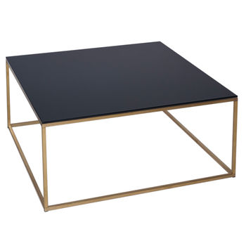 Square Coffee Table Brass Bass, 2 of 2