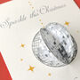 Personalised Strictly Come Dancing Style Christmas Card, thumbnail 2 of 7