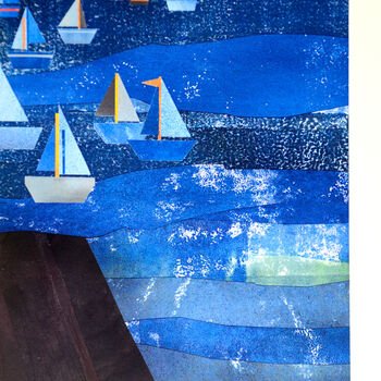 Coastal Boats Art Print, 9 of 11