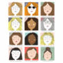 Personalised Female Face Portrait Print, thumbnail 4 of 5