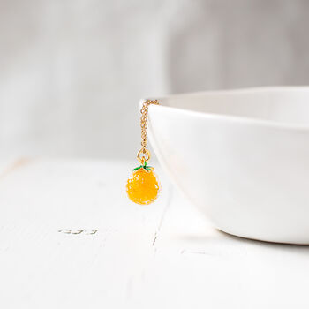 Orange Pendant Necklace, 3 of 7