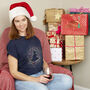 Christmas Tree Confetti Scatter T Shirt, thumbnail 1 of 6