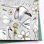 British Wildlife Thinking Of You Card, thumbnail 3 of 5