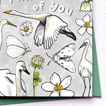 British Wildlife Thinking Of You Card, 3 of 5