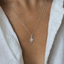 Lulia. Sterling Silver Opal Star Pendant Necklace, thumbnail 1 of 3