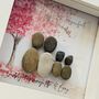 Our Perfectly Imperfect Little Family Pebble Picture, thumbnail 2 of 2