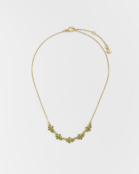 Oak Leaf Gold Choker, 4 of 7