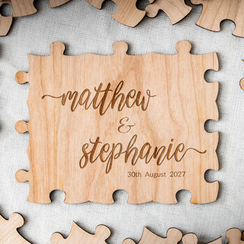 Wedding Puzzle Guest Book Alternative, 4 of 9