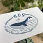 Personalised Monogram Stamp – Whale, thumbnail 2 of 6