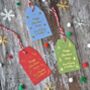 Personalised Gold Foiled Festive Pack Of Gift Tags, thumbnail 6 of 6