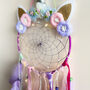 Pink And Purple LED Fairy Lights Unicorn Dream Catcher, thumbnail 8 of 11