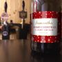 Personalised Christmas Champagne Red, thumbnail 2 of 2