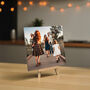 Personalised Ceramic Tile With Pine Wood Easel, thumbnail 2 of 3