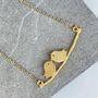 Love Birds Gold Plated Necklace, thumbnail 3 of 3