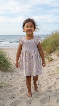 Aurelia Lavender Smock Dress, 12 of 12