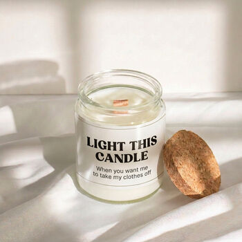 Anniversary Gifts For Him And Her Funny Candle, 4 of 6