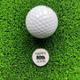 Personalised Happy 80th Birthday Golf Ball Marker, thumbnail 1 of 4
