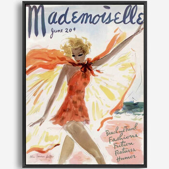 Vintage Mademoiselle, Canvas Art, 5 of 6