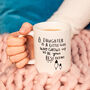 'A Daughter Is A Best Friend' Mug, thumbnail 2 of 7