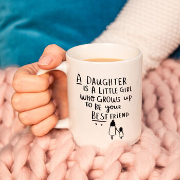 'A Daughter Is A Best Friend' Mug, 2 of 7
