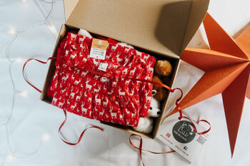 Snuggle Hoodie, Reindeer Pyjama And Teddy Christmas Gift Box / Christmas Eve Box, 4 of 7