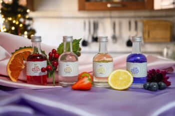 Ellis No. Four Pink Shimmer Gin 5cl Bottle, 3 of 3